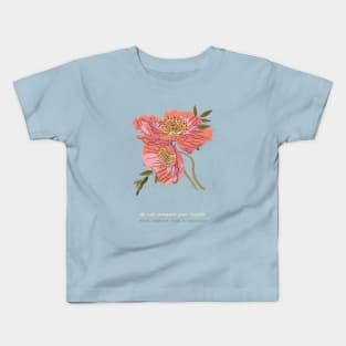 Don't comber your insides with someone else's outsides Kids T-Shirt